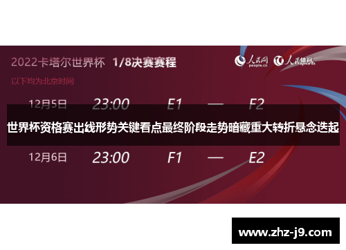 世界杯资格赛出线形势关键看点最终阶段走势暗藏重大转折悬念迭起
